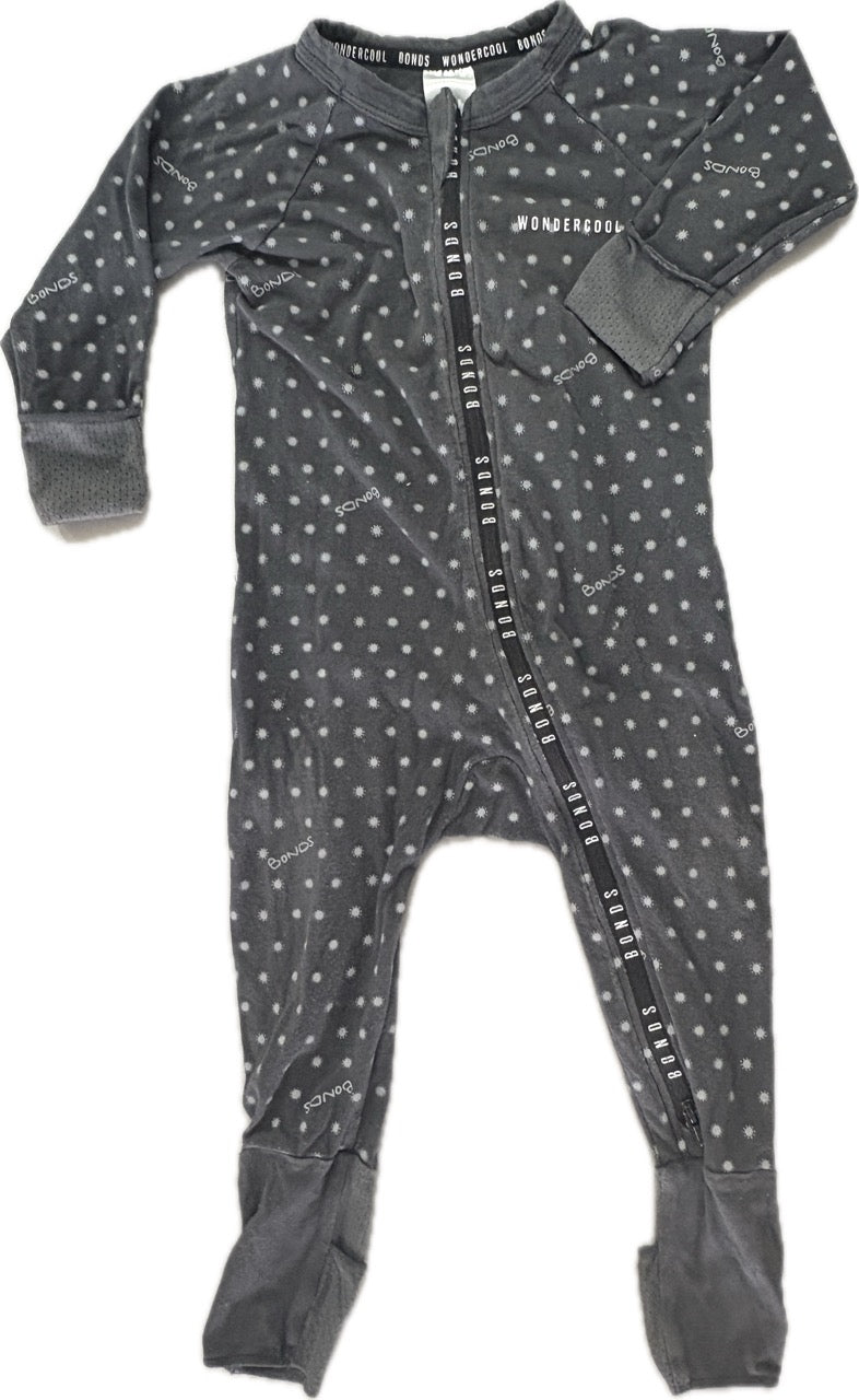 Bonds, Grey Sun Wondercool Suit, GUC, Size (6-12m) – Dream Nu