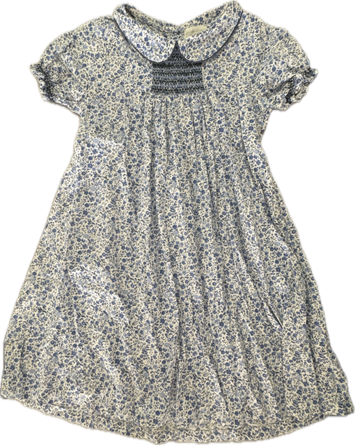David Jones, Girls Smocked Navy Floral Dress, EUC, Size – Dream Nu