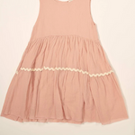 Cotton Rick-Rack Dress for Girls | Dream Nu