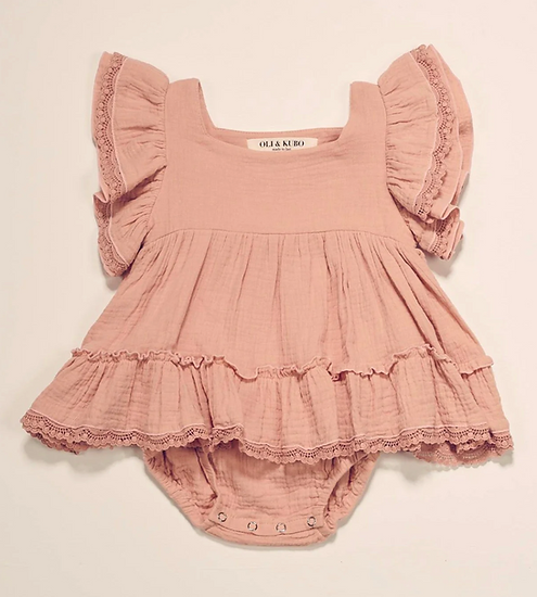 Frankie Romper Dress for Baby Girls | Dream Nu