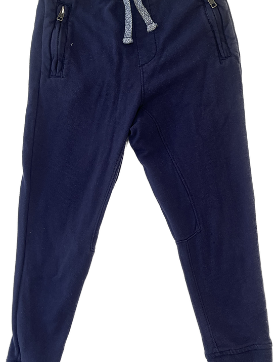 Front view of Boys Navy Joggers Size 7 from Crew Cuts