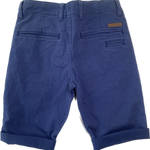 Back view of boys navy shorts size 10 – Skylark