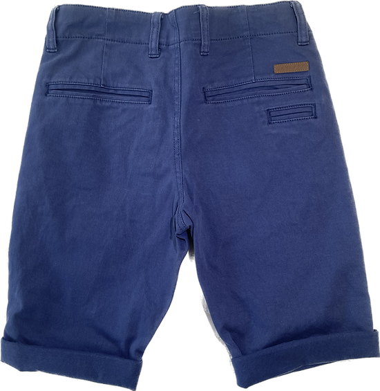 Front view of boys navy shorts size 10 – Skylark