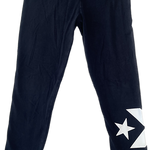 Back view of Converse girls black leggings in size 6X