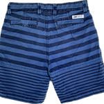 Country Road boys shorts in blue stripe, size 7