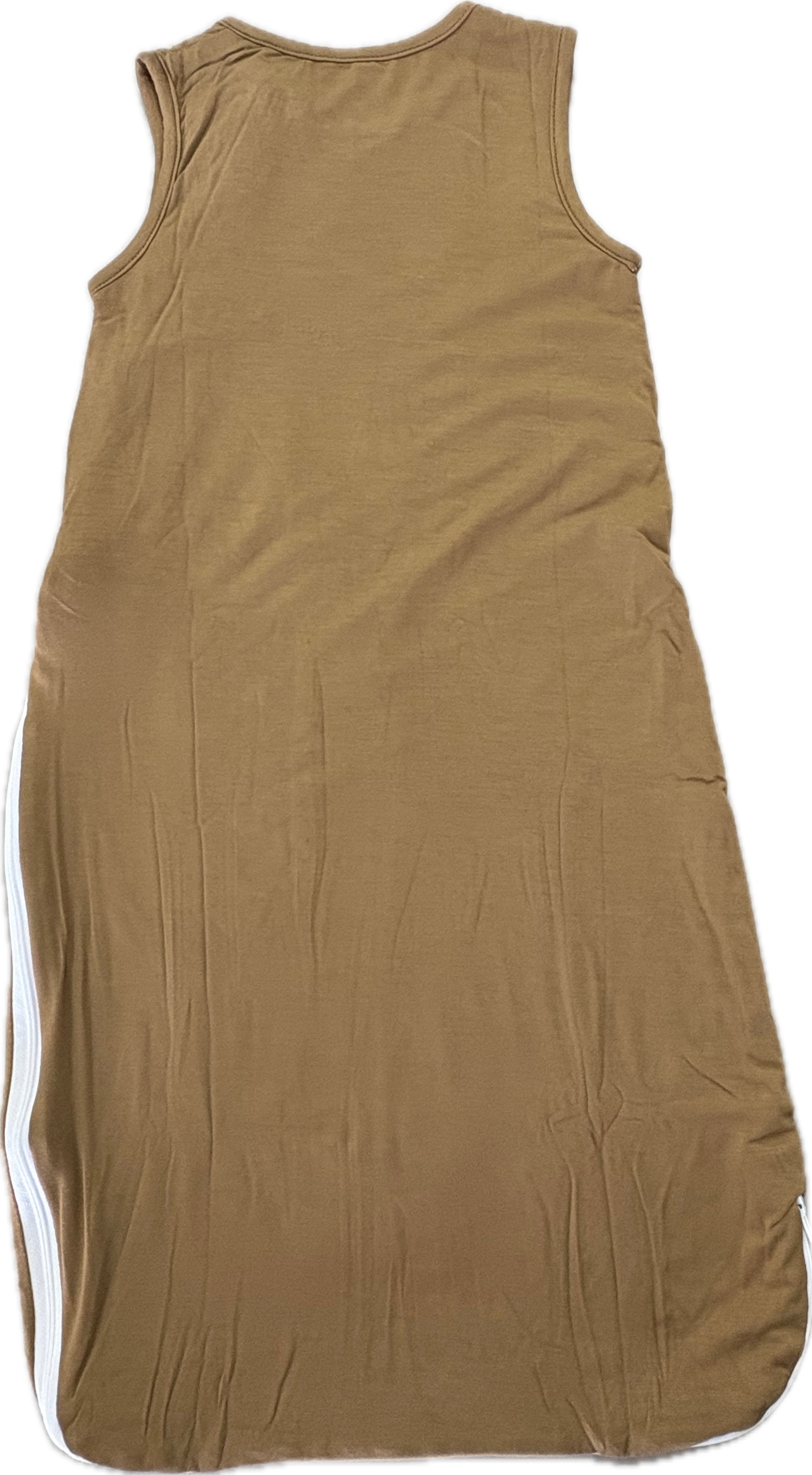 “Back view of Beloved Bubs bamboo sleep sack – lightweight, eco-friendly baby sleeping bag for all seasons.”