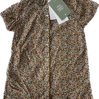 Stylish floral printed top dress for baby girls, perfect for all seasons